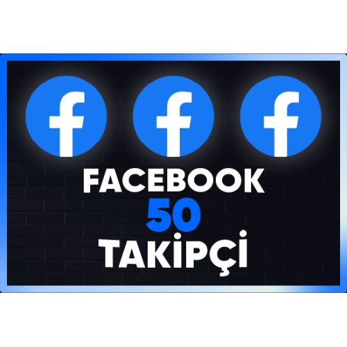  ⚡  GARANTİLİ  FACEBOOK PROFİL 50 TAKİPÇİ ⚡